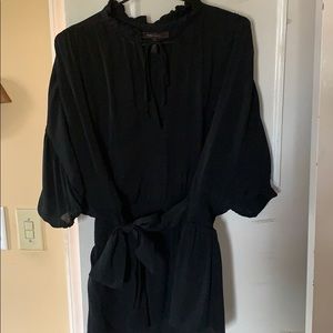 BCBG black blouse - size L